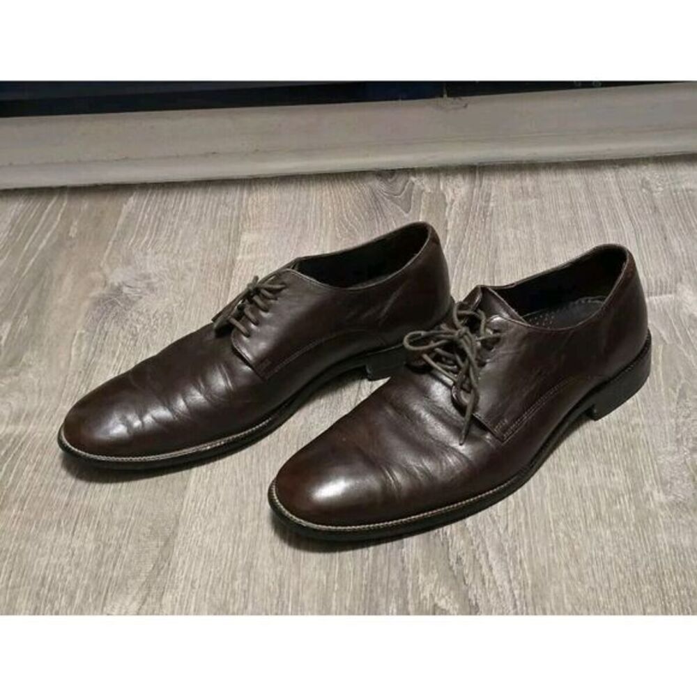 Cole Haan Men's‎ Brown Leather Oxfords Size 10.5M